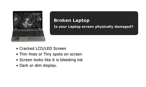 We can fix or replace your cracked, broken of faulty computer screen - including laptops.